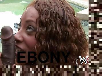 Ebony hot MILF Cherokee Rides BBC Again