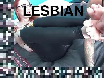 Lesbian feet worship