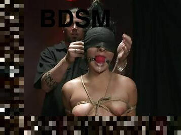 Ashli Orion gets her vag toyed by Jack Hammer in BDSM vid