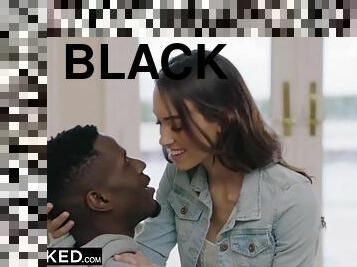 BLACKED Girl tries BIG BLACK PENIS - Charity crawford