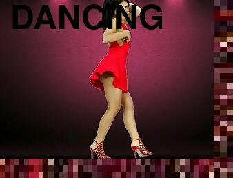 Sexy girl dancing