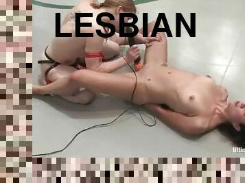 The most cruel lesbian sex that you will ever witness