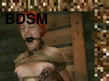 Sloane Soleil enjoys being beaten and tormented in BDSM scene