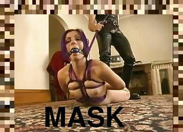 bdsm, esclave, kinky, bondage, masque