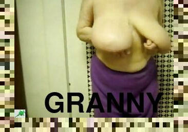 Granny with huge titties