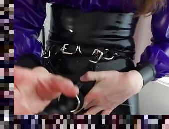 trailer - latex femdom mistress anal training for beginners