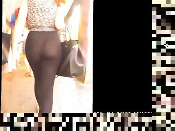 Hot Bubble Ass In Public