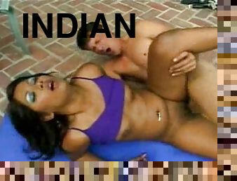 Pretty Indian honey is a sweet cock rider