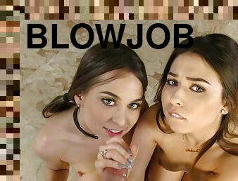 Riley Reid and Melissa Moore POV handjob clip