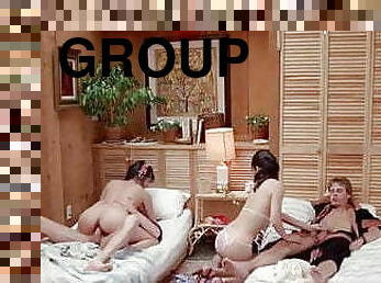 orgija, pornožvaigždė, vintažas, klasikinis, grupinis-seksas, retro