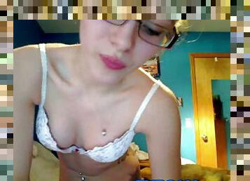 College girl strip on webcam