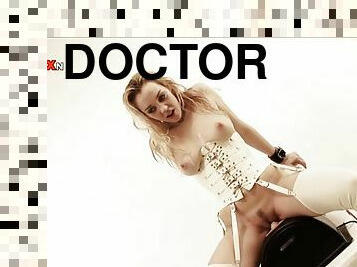 The Kinky Doctor's Special Punishment for Blonde Girl