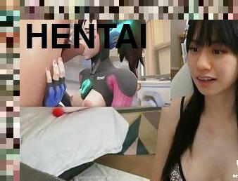 asiatique, gros-nichons, amateur, anal, ados, japonais, gangbang, anime, hentai, petite