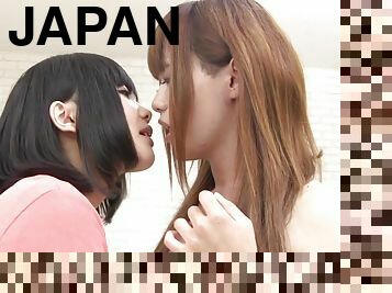 Subtitled Japanese cross-dresser Kaoru Oshima threesome