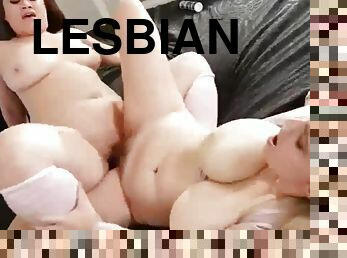 BBW lesbians amateur hot porn video