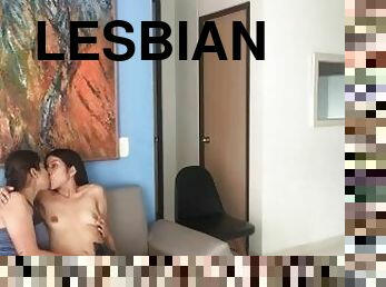 ציצי-גדול, כוס-pussy, לסבית-lesbian, צעצוע, לעשות-עם-האצבע, נשיקות, קינקי, חמודה, חזה-גדול, ציצים