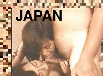 esposa, amateur, madurita-caliente, japonés, vintage, trío