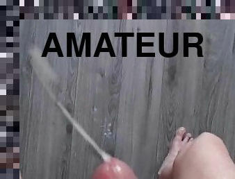 masturbation, amateur, ejaculation-sur-le-corps, ejaculation, solo