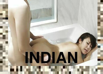 Porncurry - Tokyo Girl Mimi Tanaka Fucked Hard In Bathroom By Indian Bf Aslam