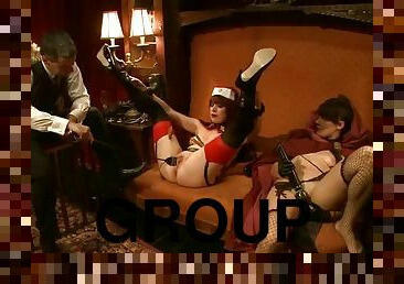 hardcore, bdsm, sexe-de-groupe, doigtage, fétiche, fumer, bondage