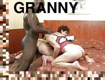 Granny sluts interracial