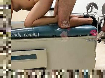 Teen fucks mature doctor in front of her boyfriend for money