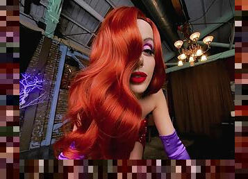 POV cosplay porn with Jessica Rabbit in HD Porn