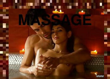 Kinky Erotic Massage In A Sauna