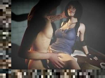 Jill has some trouble with the Police  Resident Evil Porn Parody