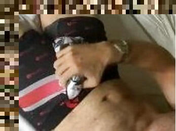 College boy bulge.