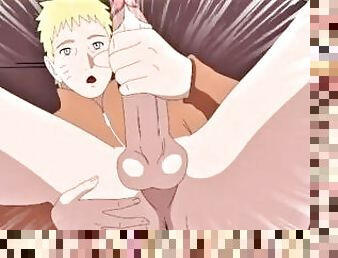 Naruto and Kakashi Fuck Bareback in All Positions and Cum  Hentai Naruto Yaoi HD