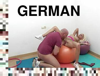 Mark Aurel - German Milf Seduced Young Fitness Teacher To Cheating Fuck