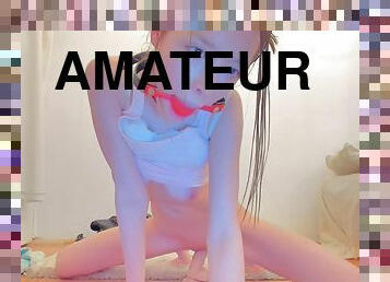 Amateur Webcam Teen Flashes Ma