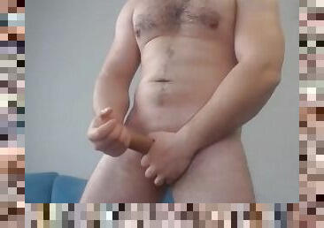 Straight turkish boy showing big cock and hairy chest