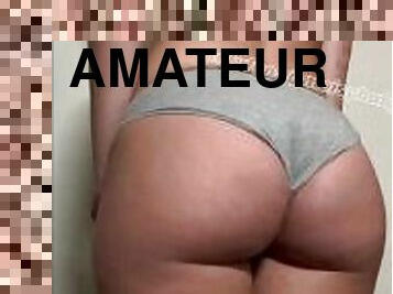 cul, gros-nichons, masturbation, amateur, ados, maison, point-de-vue, culotte, blonde, parfait