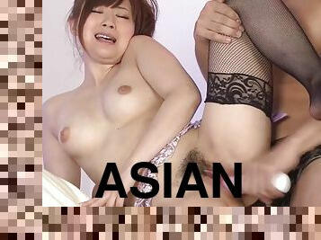 Watch Mayuka Akimoto show off her impressive Asian cock sucking skills in an uncensored XXX JAV video