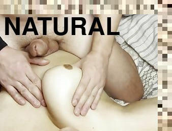 A Passionate Exchange: Big Natural Milf Tits Massaged &amp; Cum Splattered! Fornicationfreeway