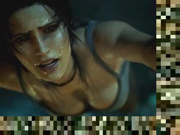 Tomb Raider (2013) Nude Mod Installed Game Play [Part 01] Porn Game