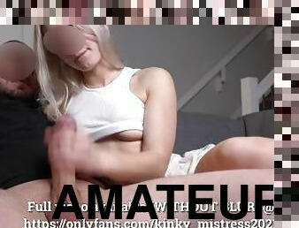 onani, kone, amatør, babes, tenåring, hjemmelaget, handjob, runking, kjæreste-girlfriend, blond