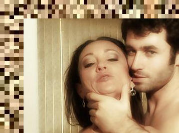 Michelle Lay sucks dick of James Deen