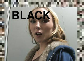Sexy Blonde Amy Quinn Sucking And Fucking Big Black Gloryhole Cock