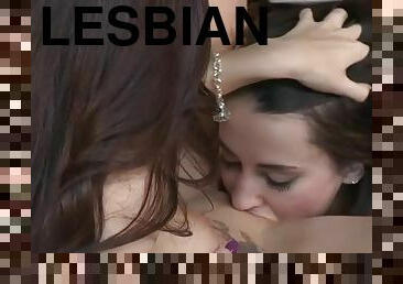 Small Sexy Lesbians Have Some Fun Playing With Themselves