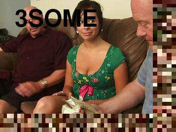 Horny Old Men Offer Cash To Aarelle Alexis For a Threesome