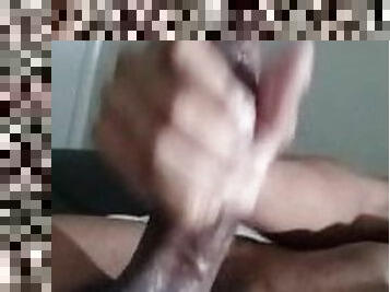 masturbation, vieux, amateur, ejaculation-sur-le-corps, ébène, énorme-bite, black, secousses, jeune-18, ejaculation