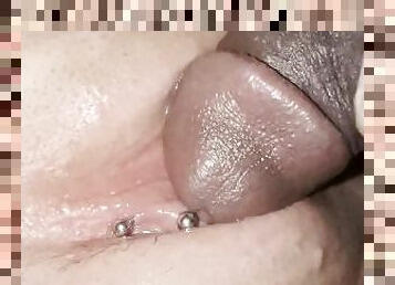 BBC CLOSE UP IN MY WET WHITE PUSSY