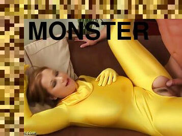 monster boob Terry Nova spandex fucked