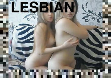 Gorgeous Lesbian Kissing And Fucking Each Other