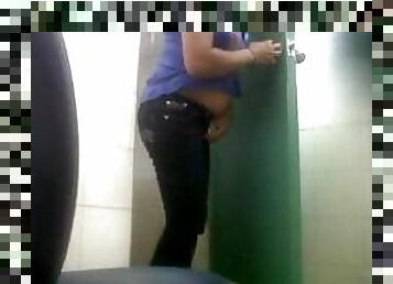 Sneaky Cam In Female Restroom