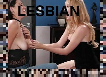 Aali kali & zoey foxx taste each other's breast milk