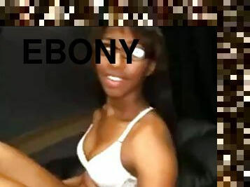 Ebony girl and white bf